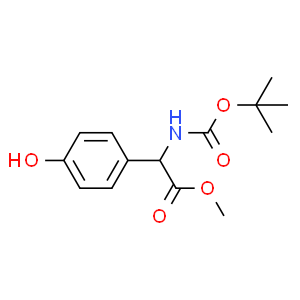 (R)-Methyl2-((tert-butoxycarbonyl)aMino)-2-(4-hydroxyphenyl)acetate
