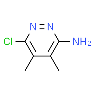 3-Pyridazinamine,6-chloro-4,5-dimethyl-