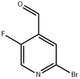 2-Bromo-5-fluoroisonicotinaldehyde