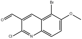 5-bromo-2-chloro-6-methoxyquinoline-3-carbaldehyde