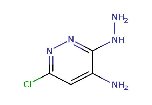 6-Chloro-3-hydrazinylpyridazin-4-amine