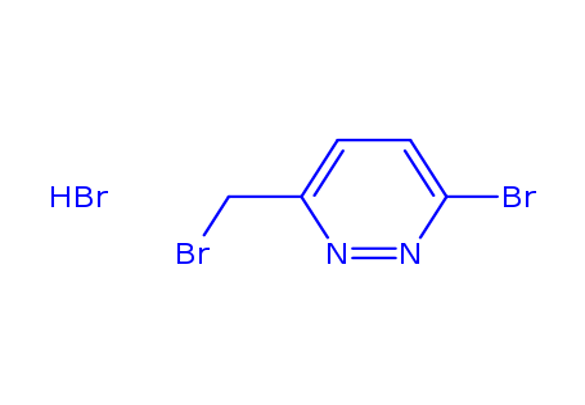 Structure image for 3-bromo-6-bromomethylpyridazine hydrobromide
