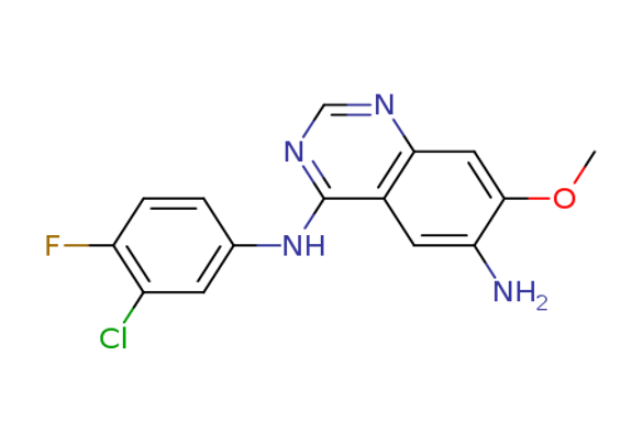 N-(3-chloro-4-fluorophenyl)-7-Methoxy-6-aminoquinazolin-4-aMine