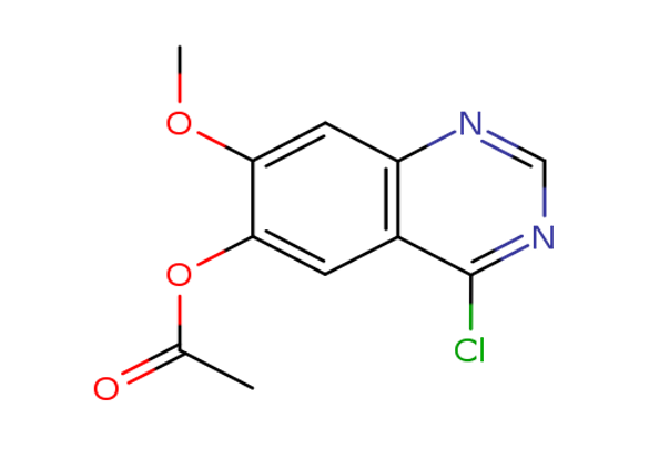 6-Acetoxy-4-chloro-7-methoxyquinazoline