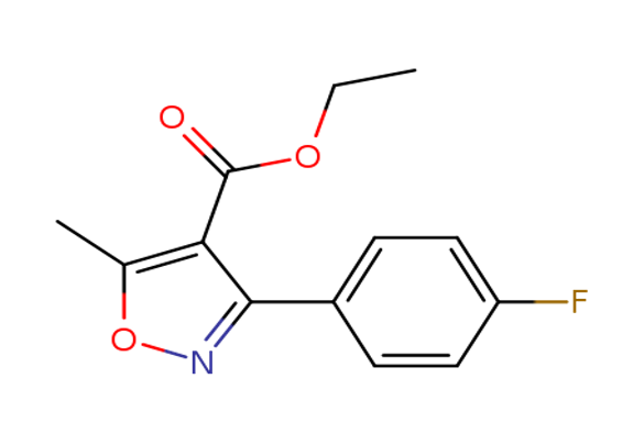 3-(4-fluorophenyl)-5-methylisoxazole-4-carboxylic acid ethyl ester