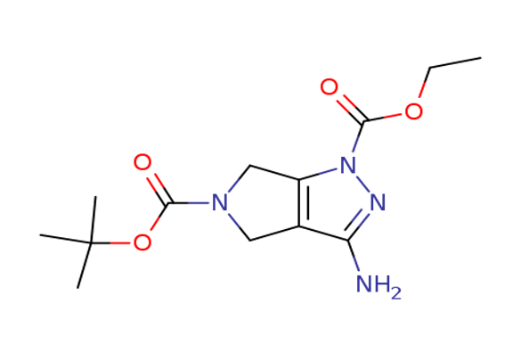 5-Boc-3-Amino-4,6-dihydropyrrolo[3,4-c]pyrazole-1-carboxylic acid ethyl ester