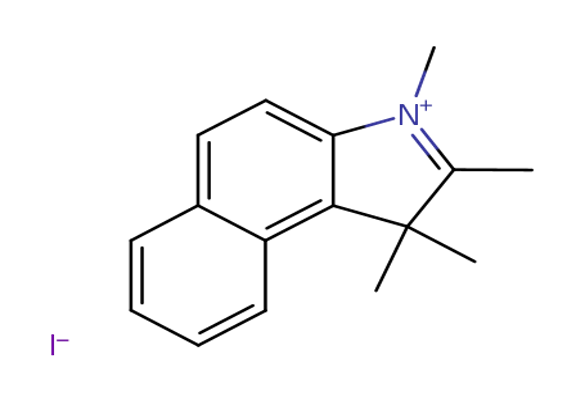 1,2,3,3-Tetramethylbenz[e]indolium iodide