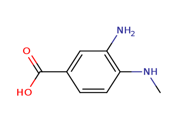 3-Amino-4-(methylamino)benzoic acid