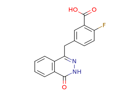 2-fluoro-5-((4-oxo-3,4-dihydrophthalazin-1-yl)Methyl)benzoic acid