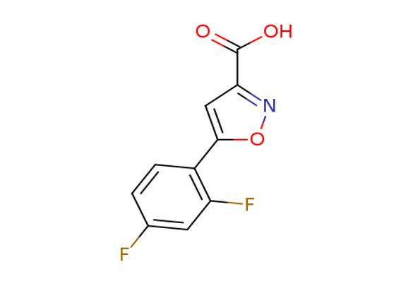 5-(2,4-Difluorophenyl)isoxazole-3-carboxylic Acid