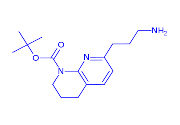 8-N-Boc-5,6,7,8-Tetrahydro-1,8-Naphthyridin-2-propylamine