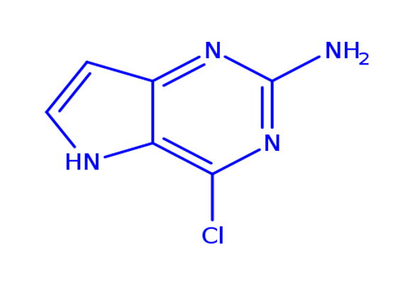 4-Chloro-5H-pyrrolo[3,2-d]pyrimidin-2-amine