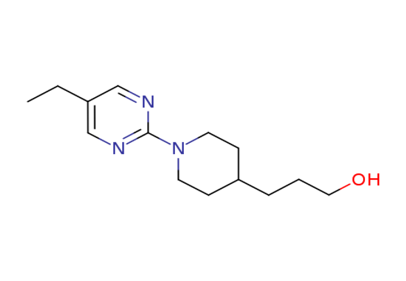 3-(1-(5-ethylpyrimidin-2-yl)piperdin-4-yl)propan-l-ol