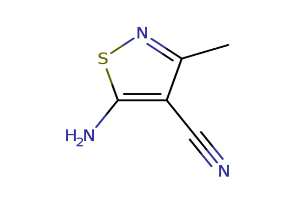 5-Amino-3-methylisothiazole-4-carbonitrile