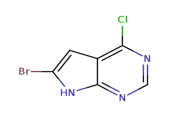 6-Bromo-4-chloro-7H-pyrrolo[2,3-d]pyrimidine
