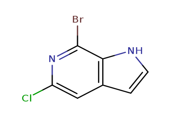 7-Bromo-5-chloro-1H-pyrrolo[2,3-c]pyridine