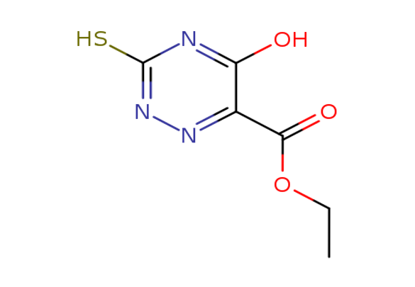 ethyl 5-hydroxy-3-Mercapto-1,2,4-triazine-6-carboxylate
