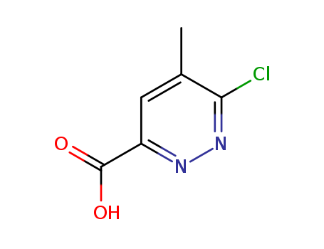 6-chloro-5-methylpyridazine-3-carboxylic acid