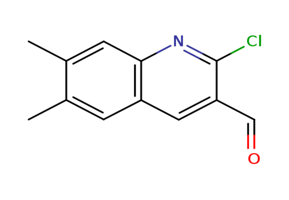 2-chloro-6,7-dimethylquinoline-3-carbaldehyde
