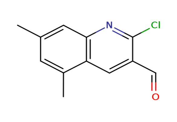 2-Chloro-5,7-dimethylquinoline-3-carboxaldehyde