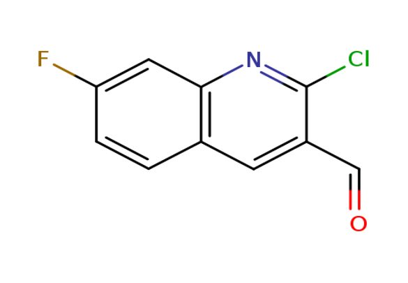 2-chloro-7-fluoroquinoline-3-carbaldehyde