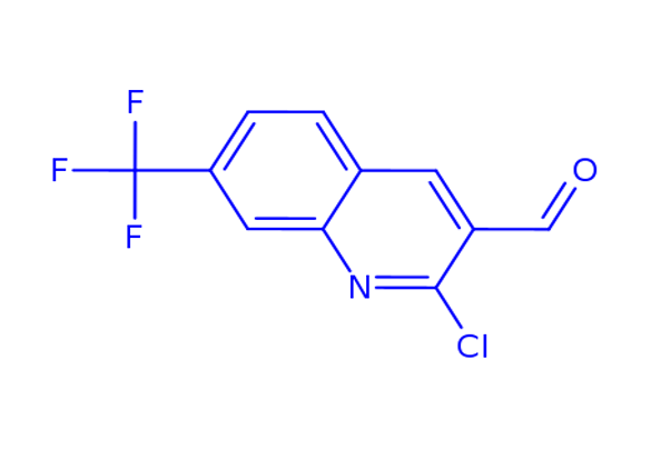 2-chloro-7-(trifluoromethyl)quinoline-3-carbaldehyde