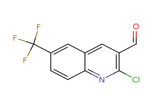 2-chloro-6-(trifluoromethyl)quinoline-3-carbaldehyde