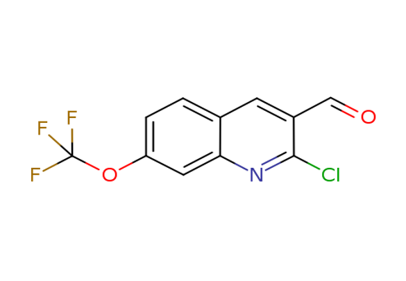 2-Chloro-7-(trifluoromethoxy)quinoline-3-carbaldehyde