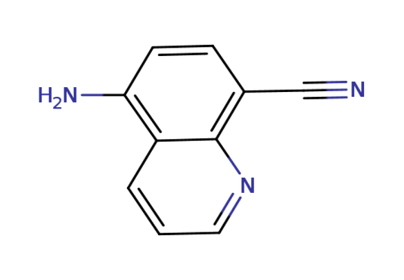 5-aminoquinoline-8-carbonitrile