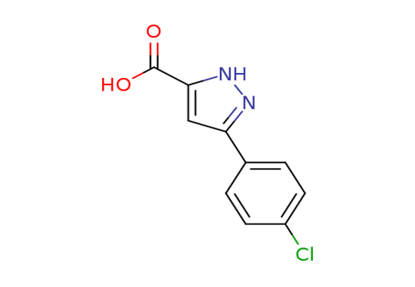 5-(4-chlorophenyl)-1H-pyrazole-3-carboxylic acid