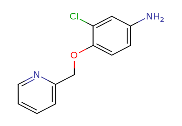 3-chloro-4-(pyridin-2-ylmethoxy)aniline