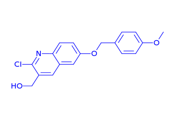 2-chloro-6-[(4-methoxyphenyl)methoxy]quinolin-3-yl]methanol