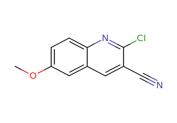 2-Chloro-6-methoxyquinoline-3-carbonitrile