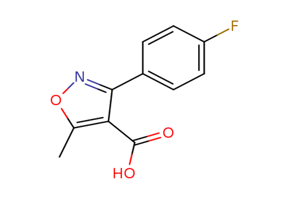 3-(4-Fluorophenyl)-5-methylisoxazol-4-carboxylicAcid