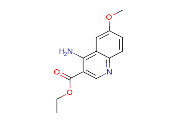 4-Amino-6-methoxyquinoline-3-carboxylic acid ethyl ester