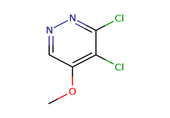3,4-dichloro-5-methoxypyridazine