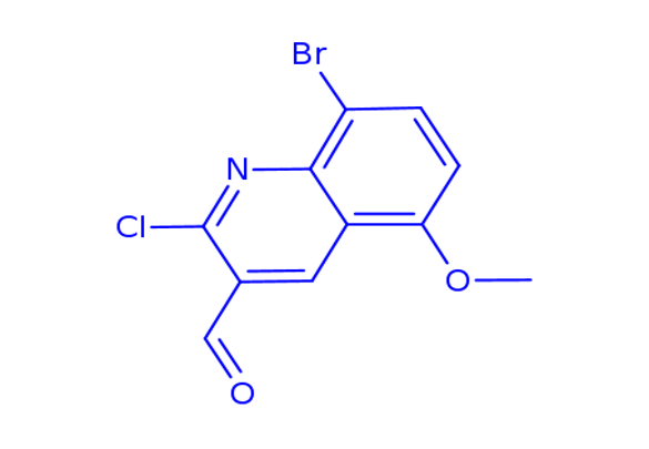 8-bromo-2-chloro-5-methoxyquinoline-3-carbaldehyde