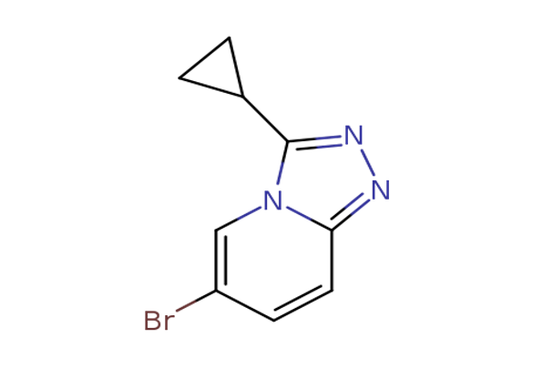 6-Bromo-3-cyclopropyl-[1,2,4]triazolo[4,3-a]pyridine