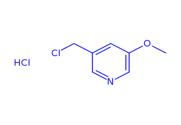 3-(chloromethyl)-5-methoxypyridine hydrochloride