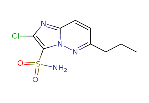 2-Chloro-6-propylimidazo[1,2-b]pyridazine-3-sulfonamide
