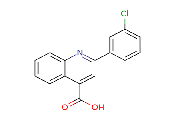 2-(3-Chlorophenyl)quinoline-4-carboxylicacid
