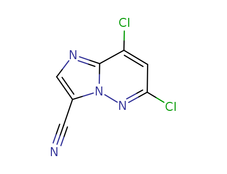 6,8-dichloroimidazo[1,2-b]pyridazine-3-carbonitrile