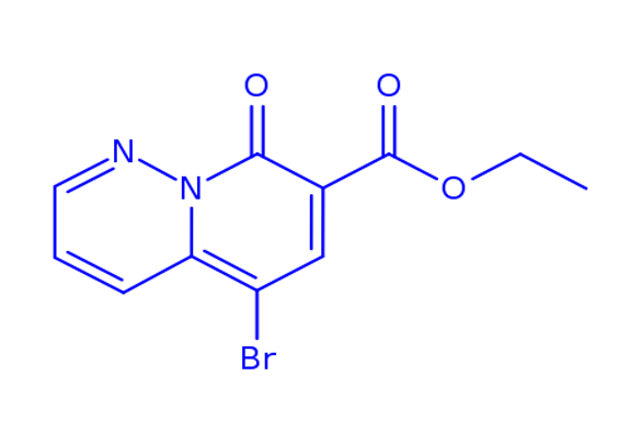 ethyl 5-bromo-8-oxo-pyrido[1,2-b]pyridazine-7-carboxylate