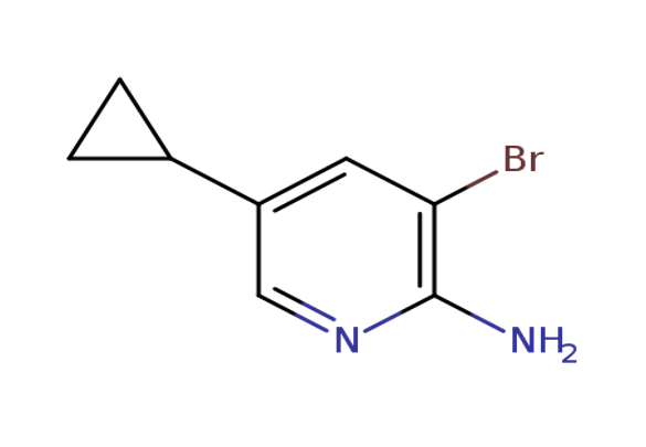 3-bromo-5-cyclopropylpyridin-2-amine