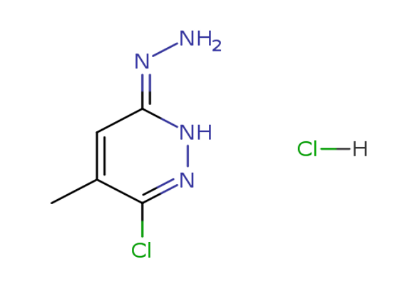 5-chloro-3-hydrazineylpyridazine dihydrochloride