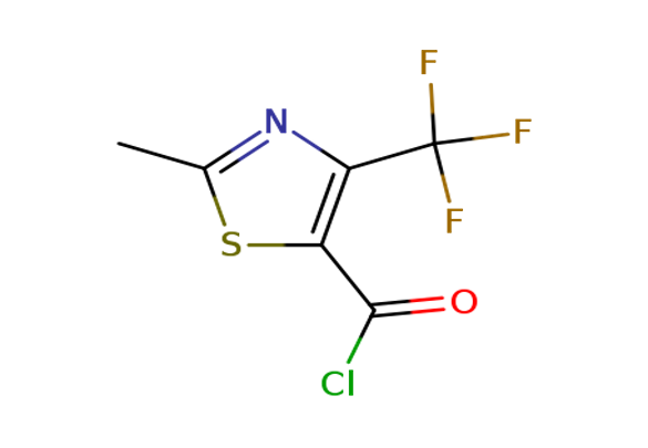 2-Methyl-4-(trifluoromethyl)-5-thiazolecarbonylchloride