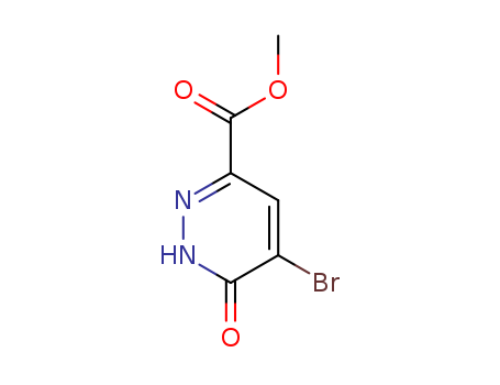 5-Bromo-6-oxo-1,6-dihydro-pyridazine-3-carboxylic acid methyl ester