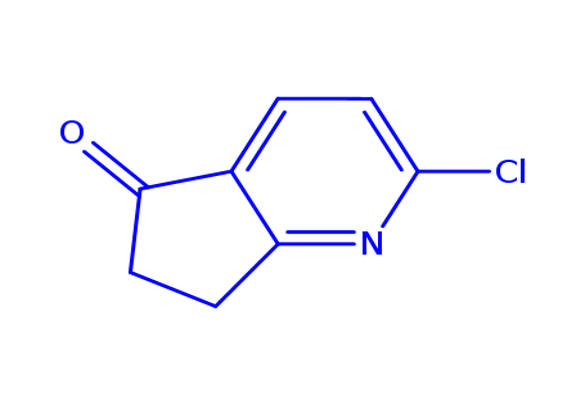 2-chloro-6,7-dihydro-5H-cyclopenta[b]pyridin-5-one