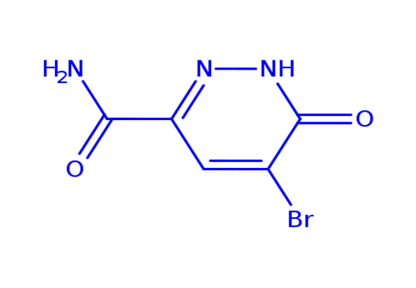 5-bromo-6-oxo-1H-pyridazine-3-carboxamide