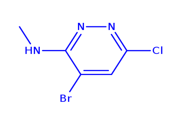 4-Bromo-6-chloro-N-methylpyridazin-3-amine
